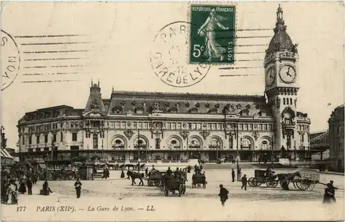 Paris, la Gare de Lyon -392040