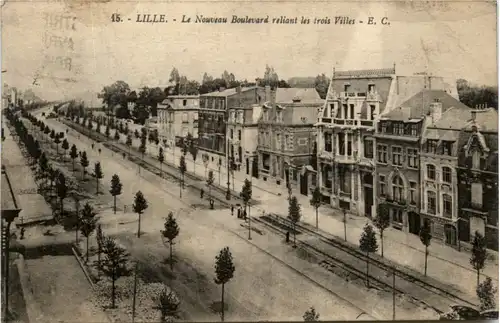 Lille, Le Nouveau Boulevard reliant les trois Villes -392080