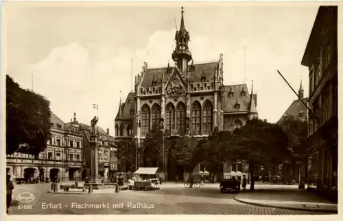 Erfurt - Fischmarkt -615066