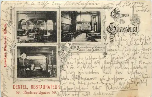 Gruss aus Strassburg - Restaurant zum tiefen Keller -616438