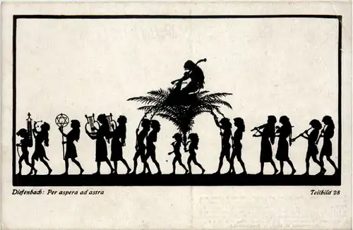 Scherenschnitt Diefenbach -615674