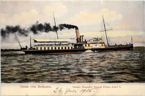 Bodensee - Österreich Dampfer Kaiser Franz Josef I -616634