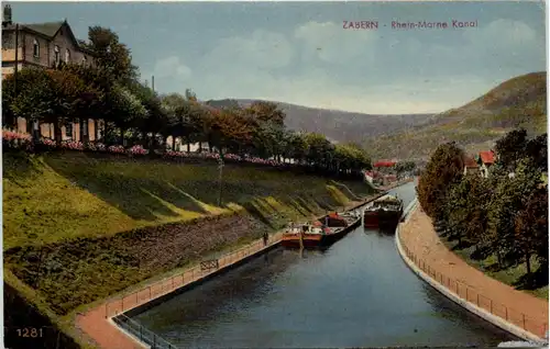 Zabern - Rhein-Marne Kanal -615766