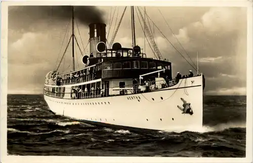 Ostsee Dampfer SS Hertha -616654