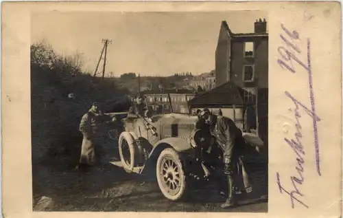 Frankreich 1916 - Feldpost Fernsprech Betriebszug 17 -615422