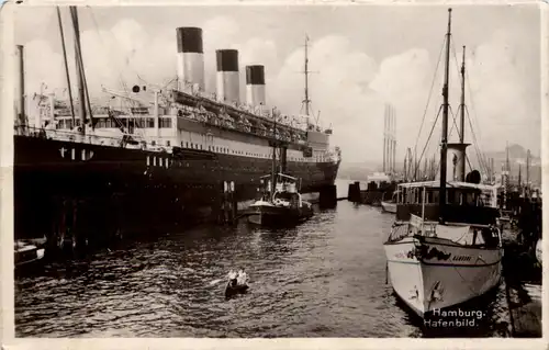 Hamburg - Hafenbild -616694