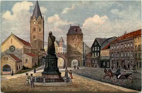 Carlsplatz in Eisenach -614446