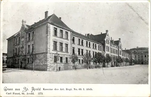 Gruss aus St. Avold - Kaserne des Art. Regiment 69 -616404