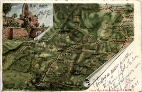 Schirmeck - Ruine Girbaden -616444