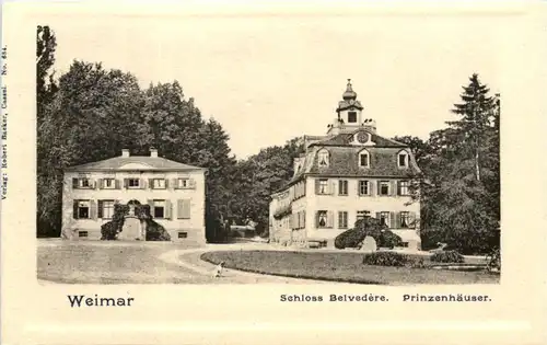 Gruss aus Weimar - Schloss Belvedere -614586