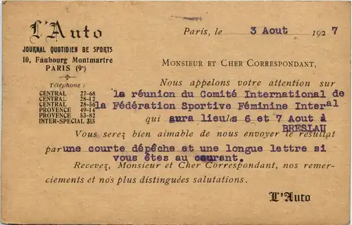 Paris - Journal L Auto -615986