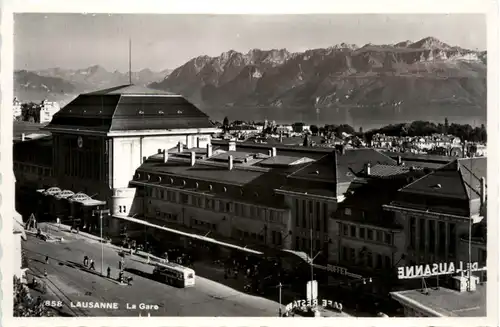 Lausanne, La Gare -392710