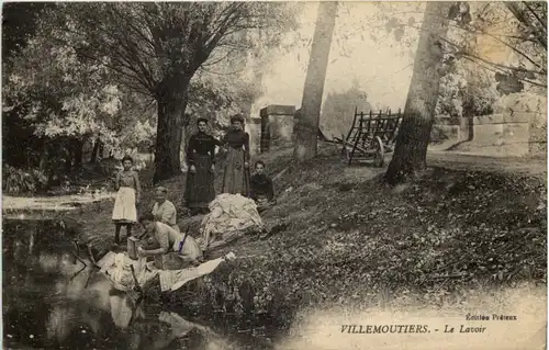 Villemoutiers - Le Lavoir -616186