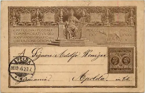 Roma - Commemorativa del XXV Anniversario Liberazione 1895 -616154