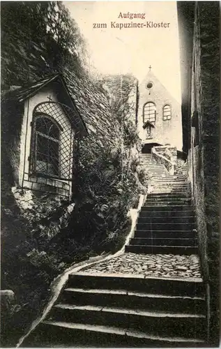 Cochem - Aufgang zum Kapuziner Kloster -616122