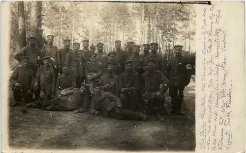 Soldaten 1. WK Infanterie Regiment 24 -617174
