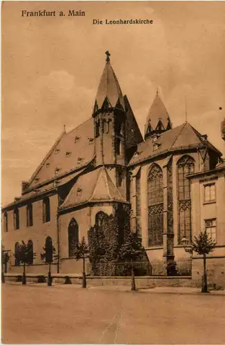 Frankfurt, die Leonhardskirche -389966