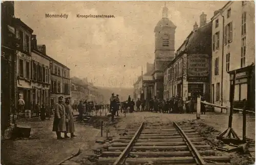 Montmedy - Kronprinzenstrasse - Feldpost Strassenbau Komp. 5 -616382