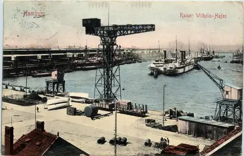 Hamburg, Kaiser-Wilhelm-Hafen -393108