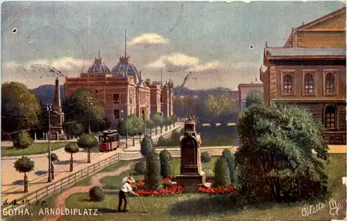Gotha - Arnoldiplatz -615182