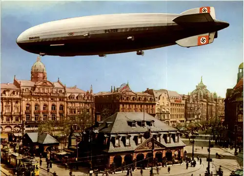 Frankfurt - Zeppelin Hindenburg - REPRO -617554
