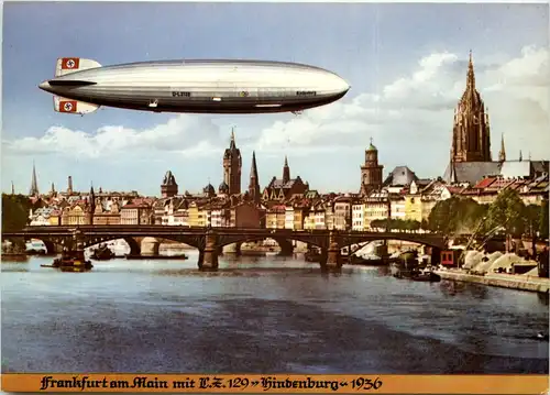 Frankfurt - Luftschiff Hindenburg - REPRO -617574