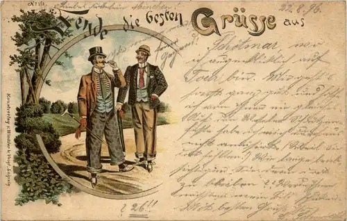 Sende di besten Grüsse -616802