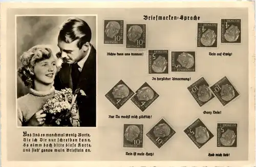 Briefmarken Sprache -615458