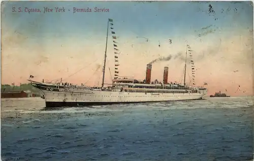 SS Oceana - New York Bermuda Service -616678