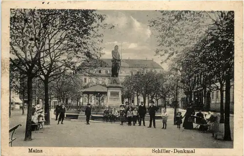 Mainz - Schillerdenkmal -616400