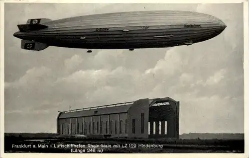 Zeppelin - Frankfurt Luftschiffhafen - 3. Reich -616842