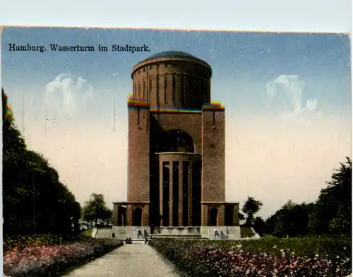 Hamburg, Wasserturm im Stadtpark -390498