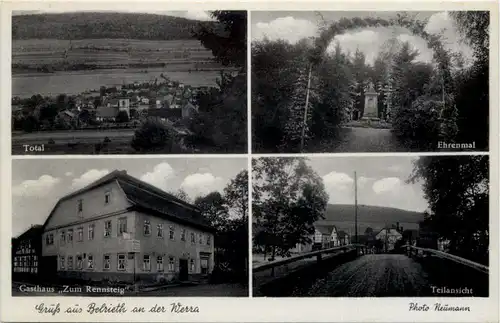 Gruss aus Belrieth an der Werra - Gasthaus Zum Rennsteig -617894
