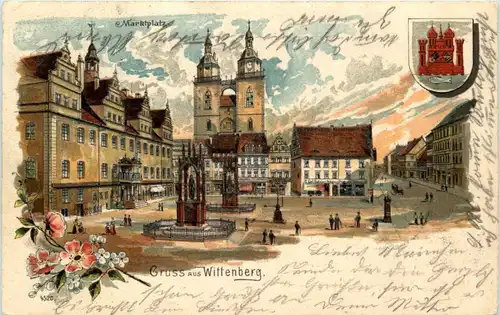 Gruss aus Wittenberg - Litho -618184