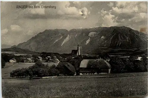 Anger mit dem Untersberg -393466