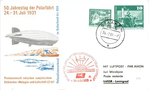 50. Jahrestag der Polarfahrt 1931 -617620