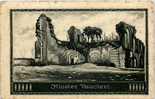 Kloster Vauclerc - 1. WK Feldpost -616982