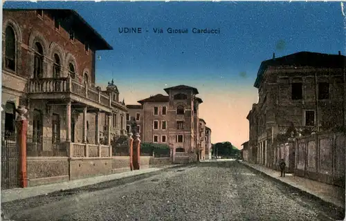 Udine - Via Giosue Carducci - Feldpost Musketen Batl -617002