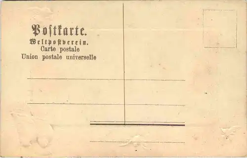 Gruss aus Wittenberg - Litho Prägekarte -618324