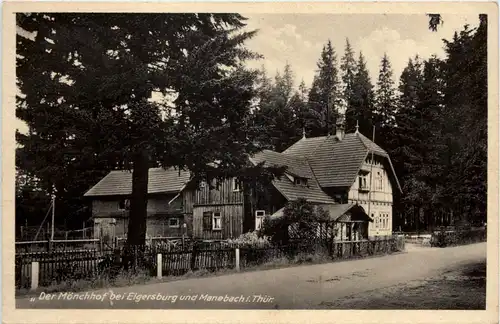 Der Mönchhof bei Elgersburg und Manebach -615736