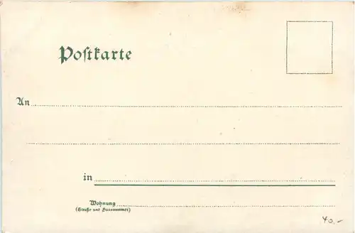 Gruss aus Mansfeld - Litho -618424