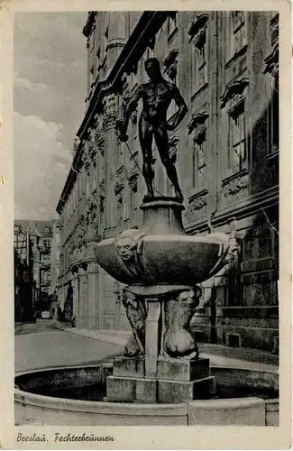 Breslau - Fechterbrunnen -617960