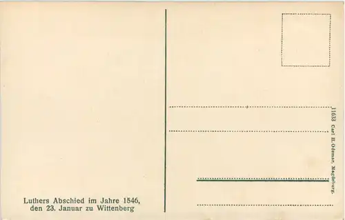 Martin Luther - Abschied zu Wittenberg -618784