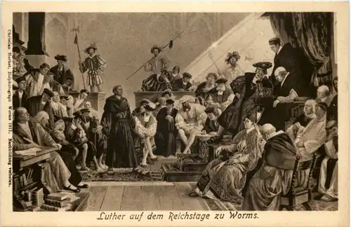 Worms - Luther auf dem Reichstage -618514