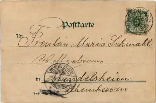 Gruss aus Helgoland - Litho -617438