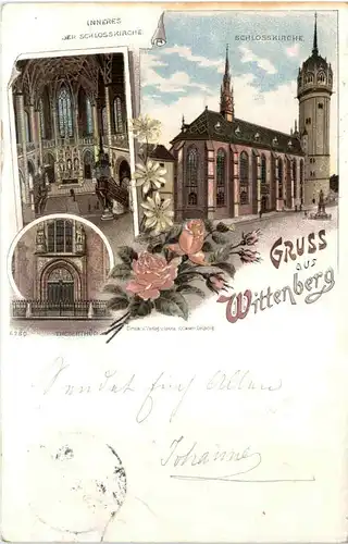 Gruss aus Wittenberg - Litho -618200