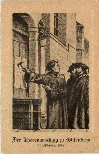 Der Thesenanschlag zu Wittenberg 1517 -618614