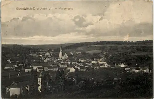 Biberkirch-Dreibrunnen - Vallerysthal - Feldpost -616136