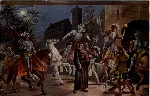 Luthers Ankunft auf der Wartburg -618694