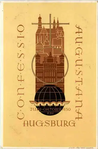 Augsburg - Confessio Augustana 1930 -618814
